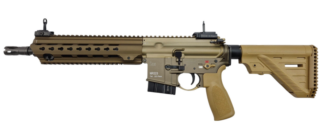 HK MR223 A3 16.5" – Carabine semi-automatique .223 Rem RAL8000 – Image 2