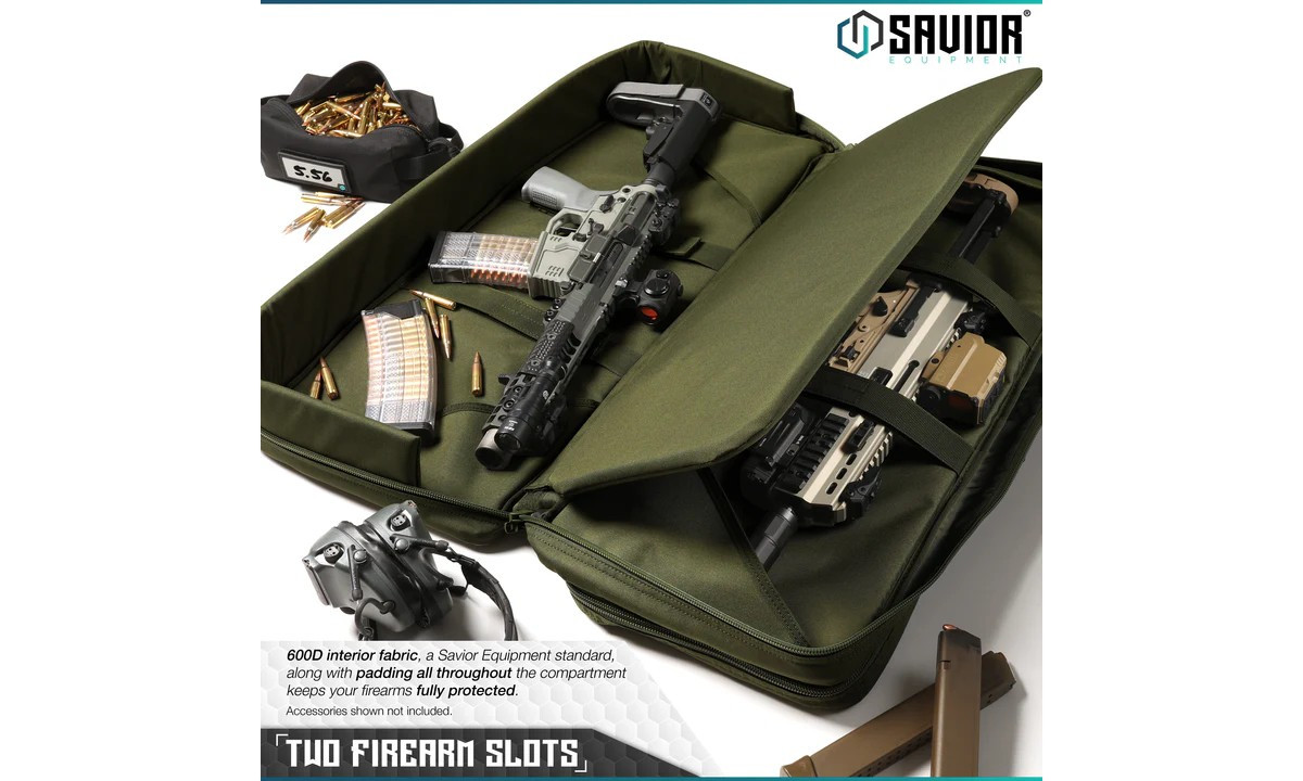 Savior American Classic Shorty Double 32" OD Green – Image 2