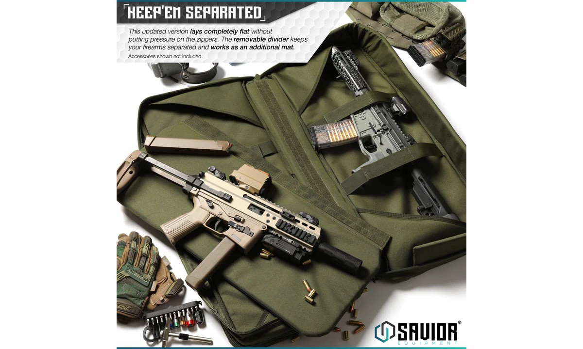 Savior American Classic Shorty Double 32" OD Green – Image 3