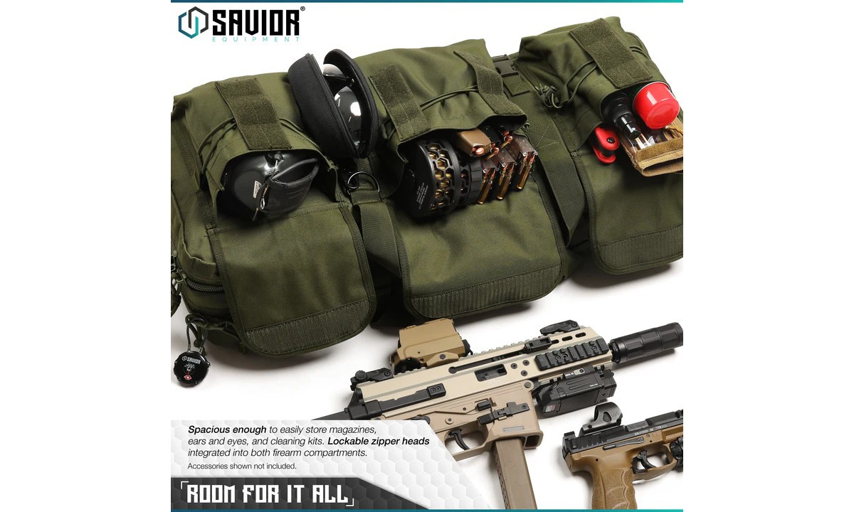 Savior American Classic Shorty Double 32" OD Green – Image 5