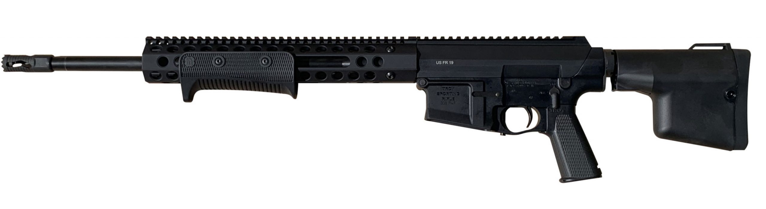 TROY 308 PAR - Sporting Pump Action Rifle calibre 308 Win. 18''