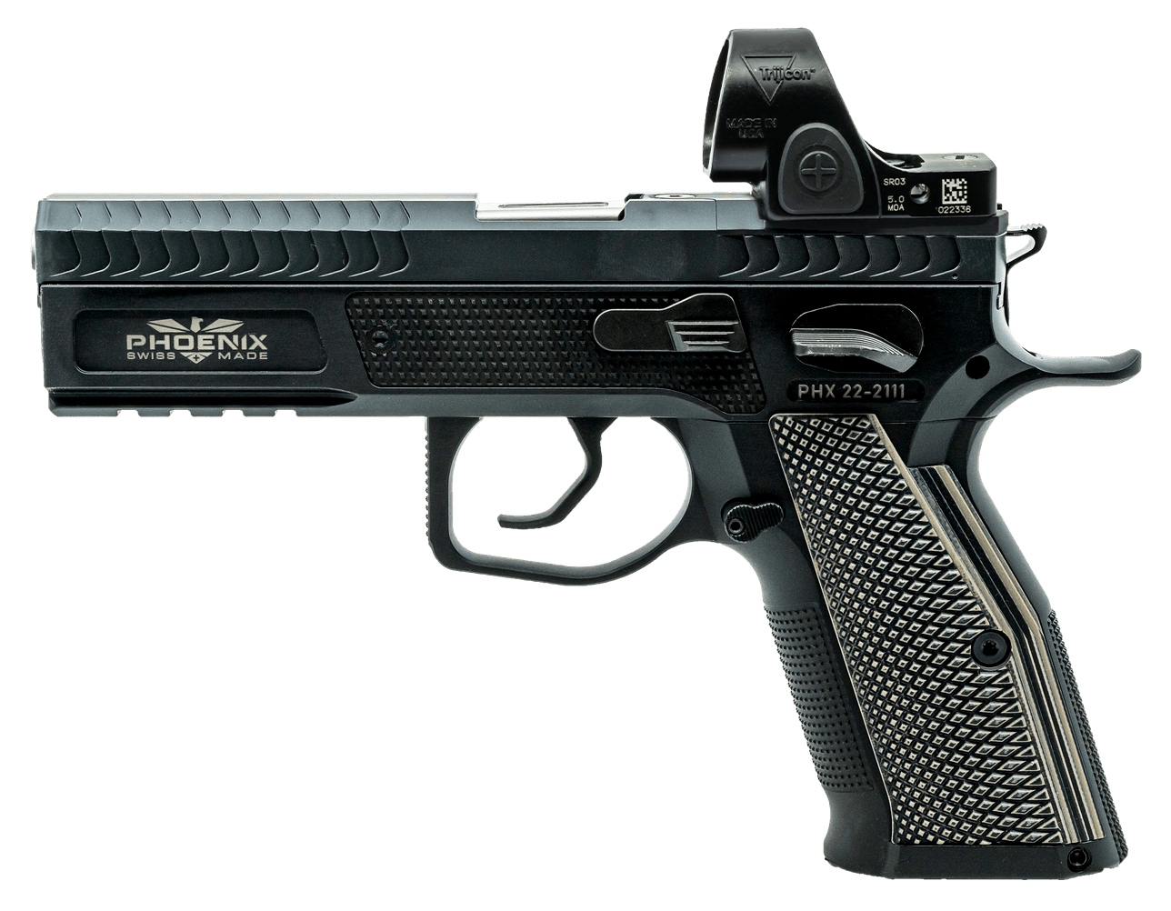 Redback Ultralight Gen 2 Alu/Alu Trijicon SRO 9x19