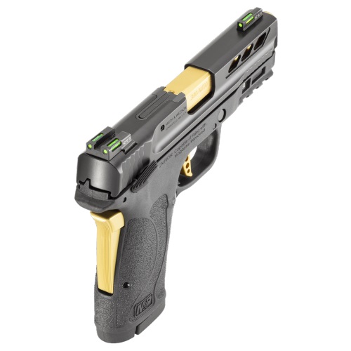 PISTOLET S&W M&P380 PORTED PC SHIELD EZ GOLD BARREL 380 AUTO – Image 5