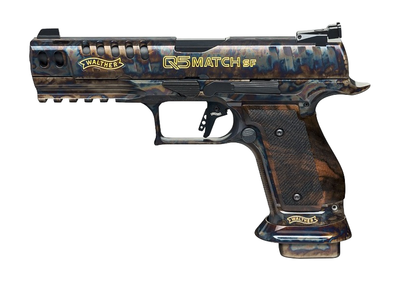 PIST Q5 MATCH SF VINTAGE WALTHER CAL 9X19, 17 COUPS