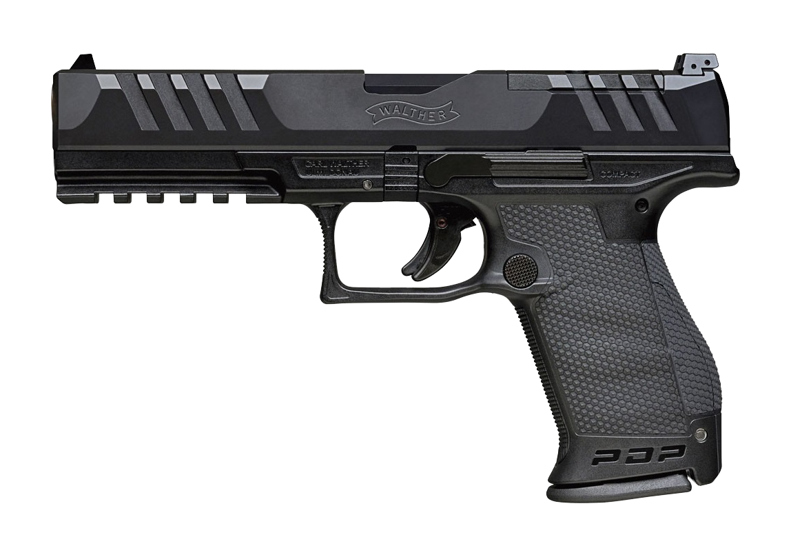 PIST PDP COMPACT WALTHER 5'' CAL 9X19, 15 COUPS