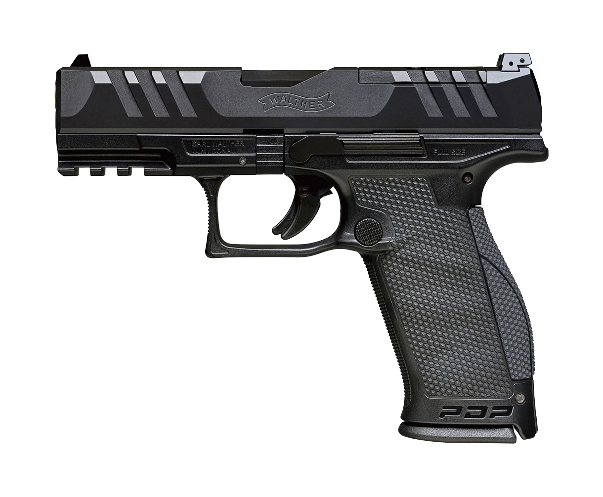 PIST PDP FULL SIZE WALTHER 4'' CAL 9X19, 18 COUPS