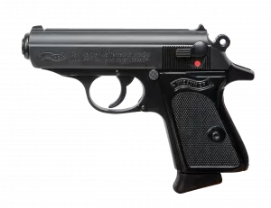 PIST PPK WALTHER CAL 380 ACP, 6 COUPS - BLACK