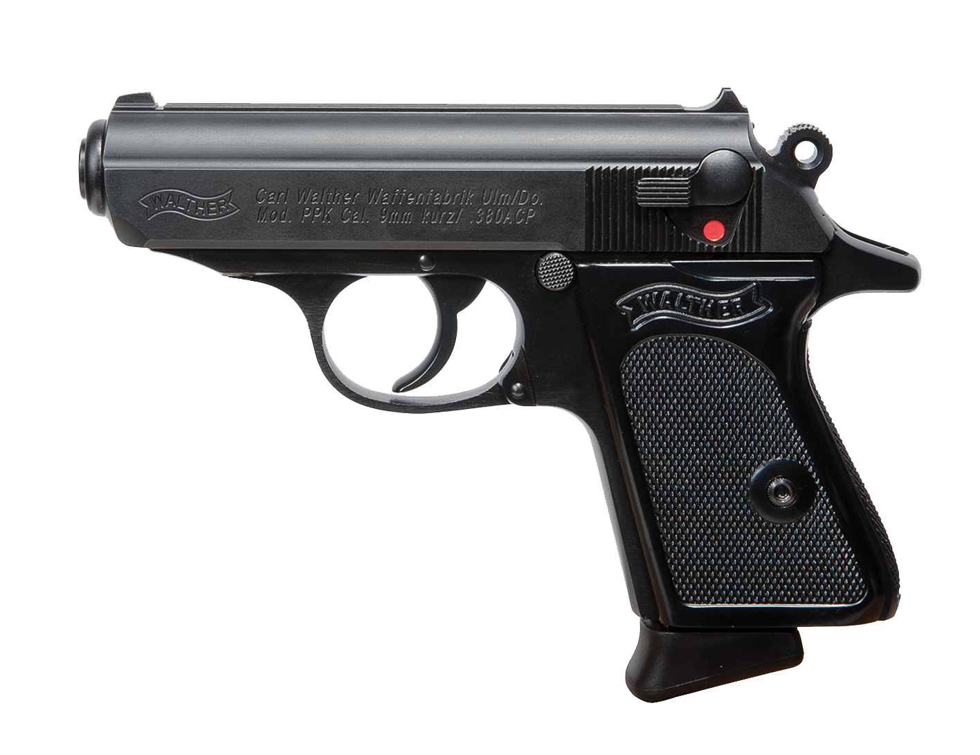PIST PPK WALTHER CAL 380 ACP, 6 COUPS - BLACK