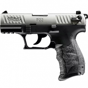 PIST P22Q STANDARD WALTHER 3,42'' CAL 22LR, 10 COUPS - NICKEL