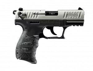 PIST P22Q STANDARD WALTHER 3,42'' CAL 22LR, 10 COUPS - NICKEL – Image 3