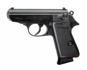 PIST PPK/S WALTHER CAL 22LR, 10 COUPS - BLACK