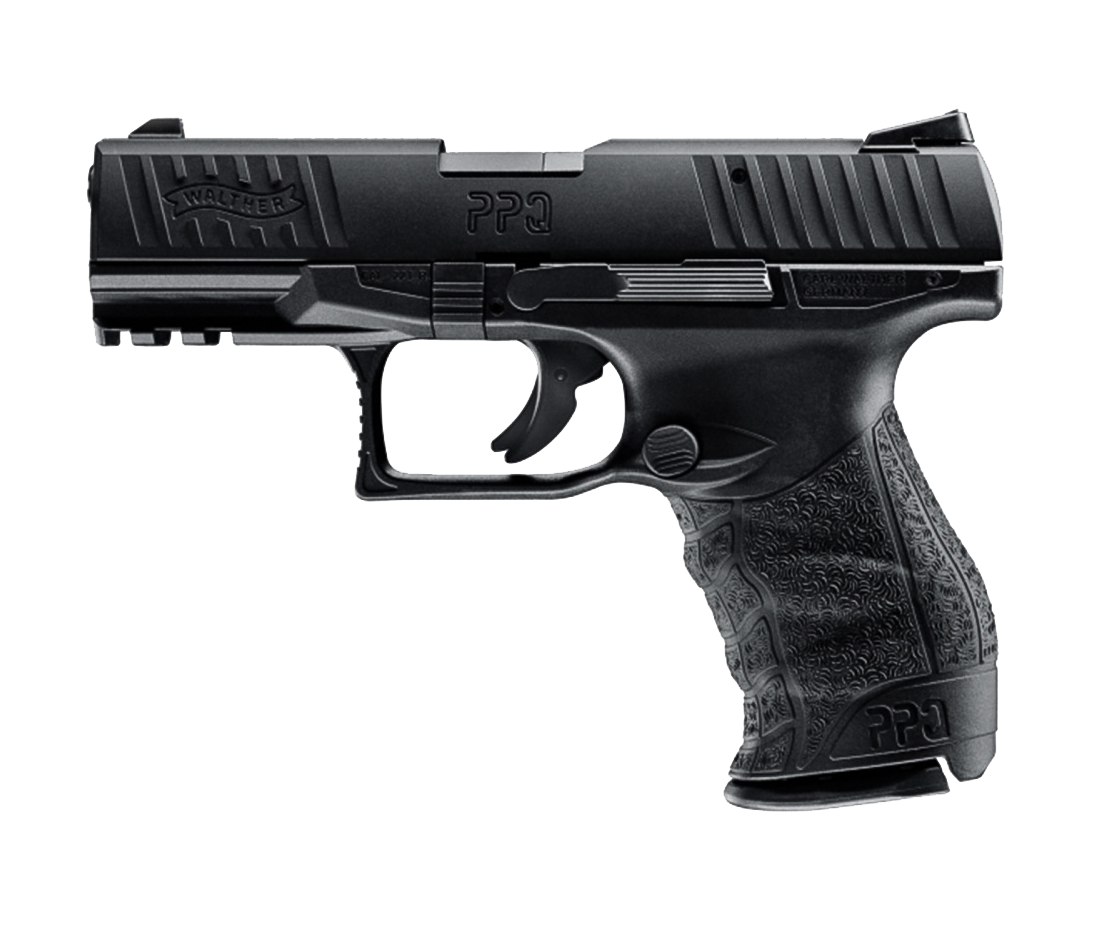 PIST PPQ M2 WALTHER 4'' CAL 22LR, 12 COUPS - BLACK