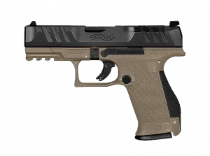 PIST PDP COMPACT WALTHER 4'' CAL 9X19, 15 COUPS - FDE