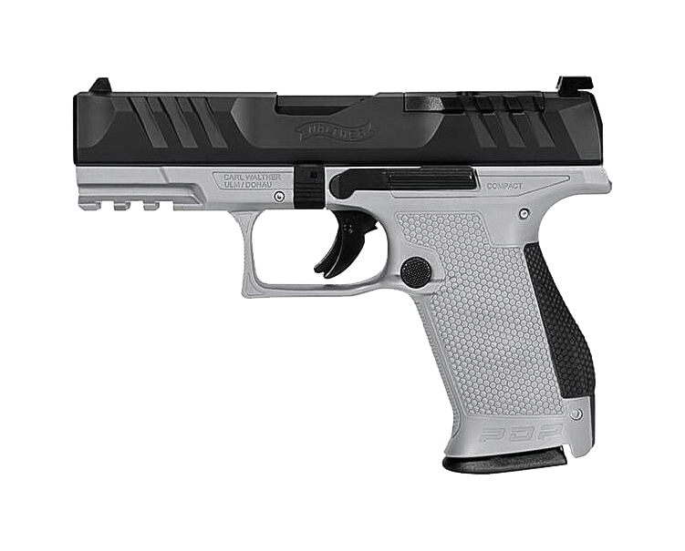PIST PDP COMPACT WALTHER 4'' CAL 9X19, 15 COUPS - TUNGSTEN GREY