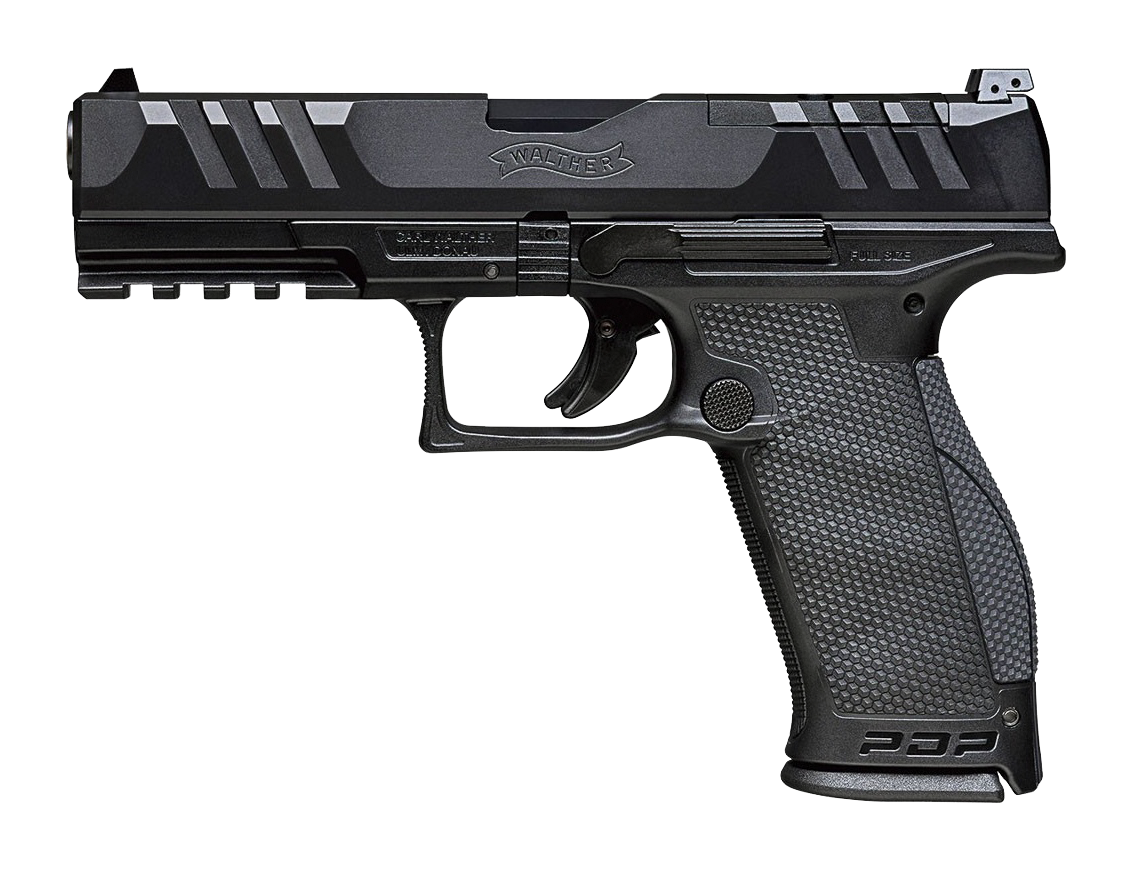 PIST PDP FULL SIZE WALTHER 4,5'' CAL 9X19, 18 COUPS