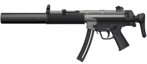 MP5 RIFLE 16.1” TUNGSTEN GRAY .22 LR 10R