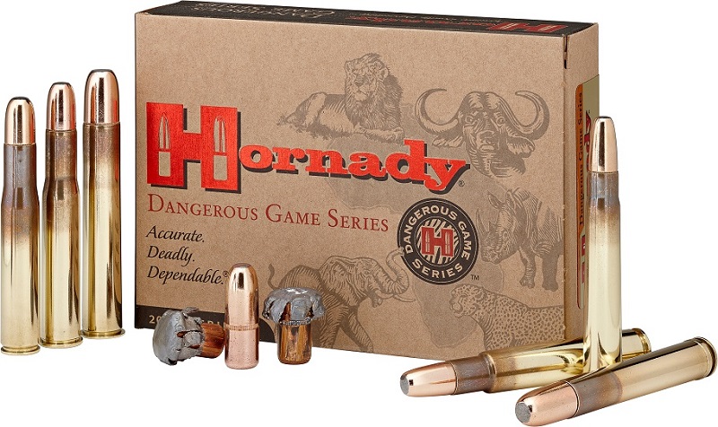 BOITE DE 20 CARTOUCHES HORNADY 500 NE 3" 570GR DGX BONDED 82689