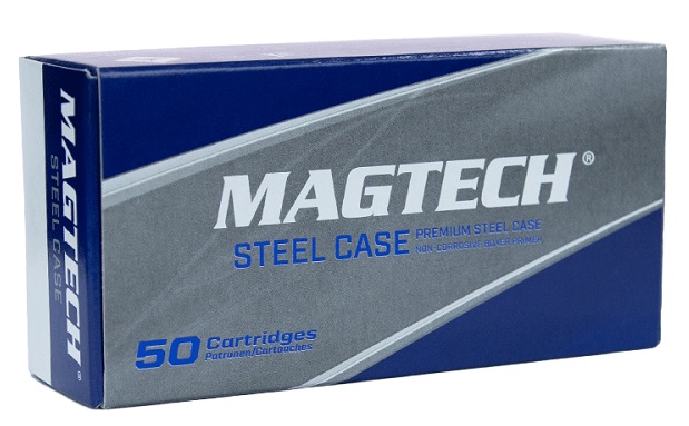 CARTOUCHES MAGTECH 9x19 FMJ ACIER 124GR 9BS*+