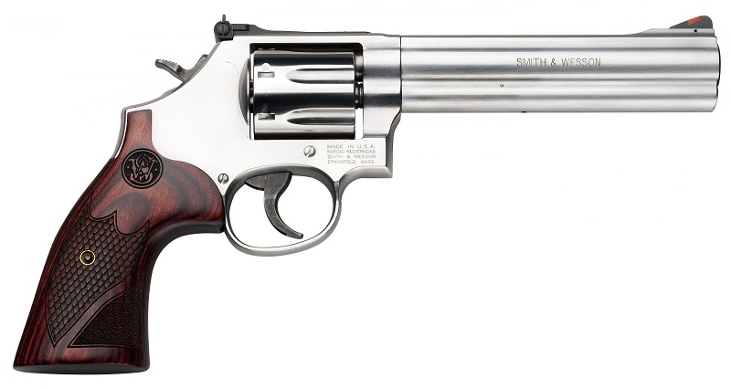 REVOLVER S&W 686 PLUS LUXE CAL.357MAG CROSSE BOIS 7 COUPS 6″
