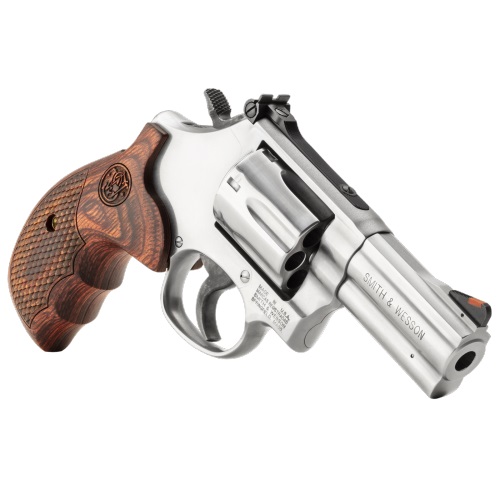 REVOLVER S&W 686 PLUS LUXE CAL.357MAG CROSSE BOIS 7 COUPS 3″ – Image 3