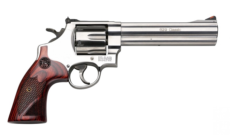 REVOLVER S&W 629 DELUXE CAL.44MAG CROSSE BOIS 6 COUPS 6.5″