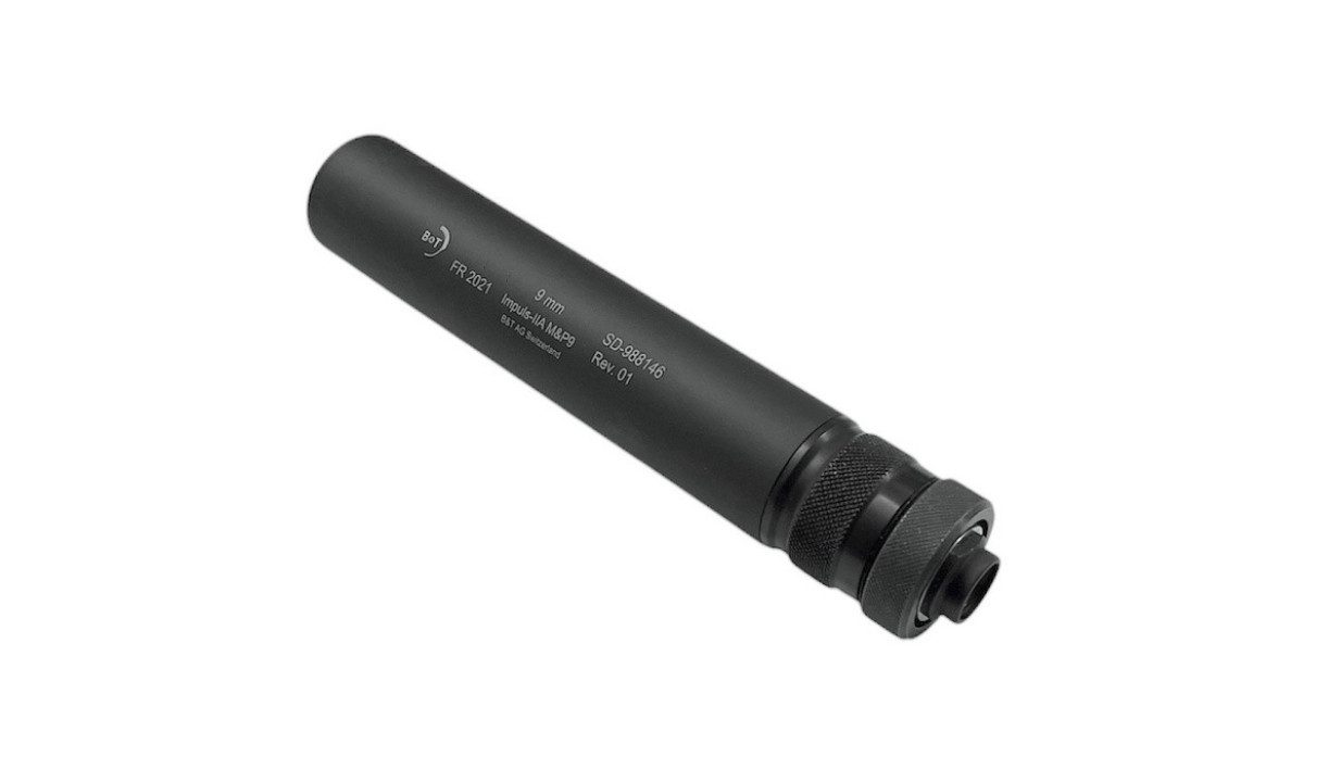 B&T Silencieux Impuls-IIA S&W M&P9 9x19 filetage 1/2x28