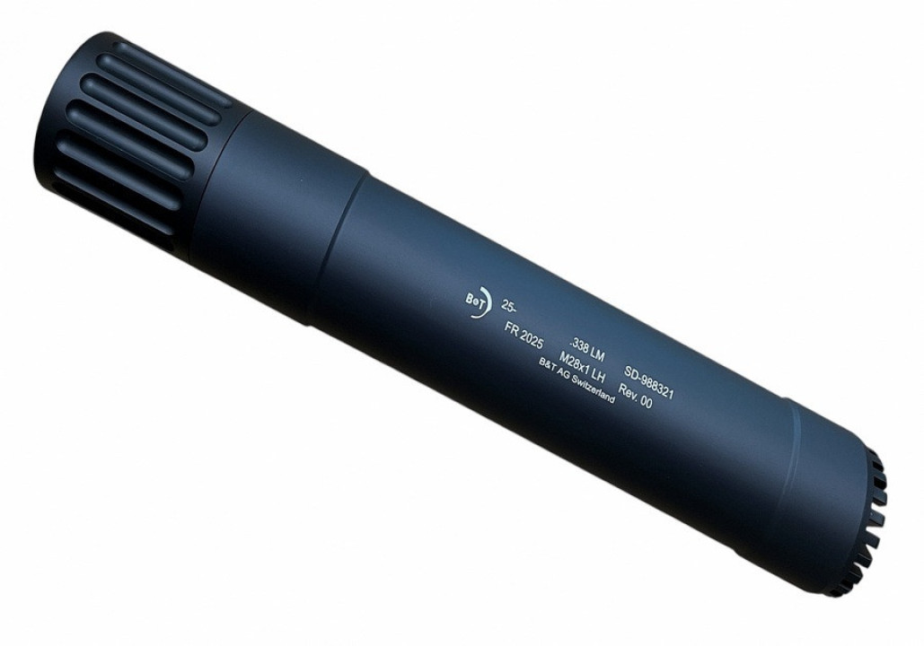 B&T Silencieux Monoblock 338 LM 28x1 Gauche