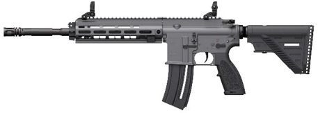 Carabine semi-automatique HECKLER KOCH HK416 Rifle Tungsten Grey 16" cal.22 Lr